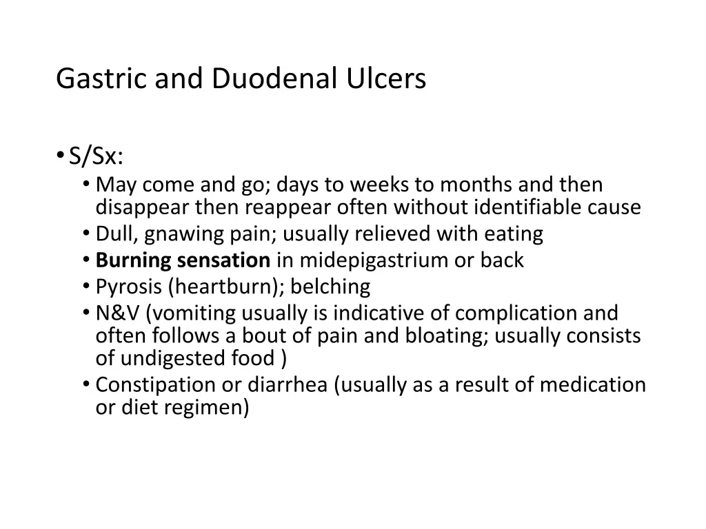 gastric and duodenal ulcers 1