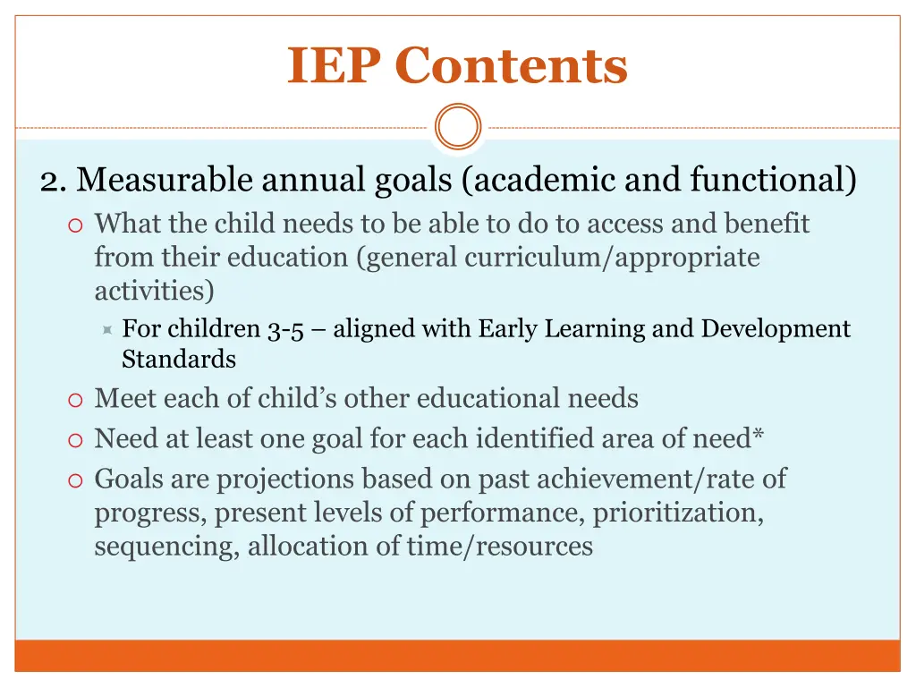 iep contents 2