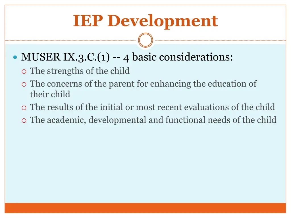 iep development 1