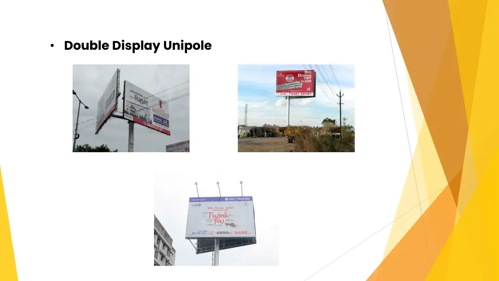 double display unipole