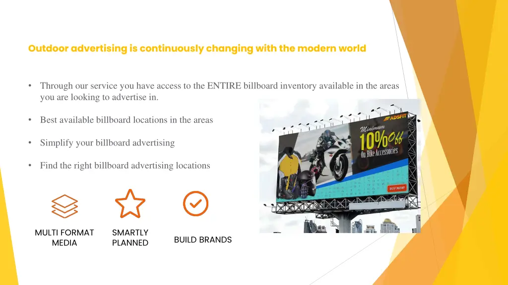 outdoor advertising is continuously changing with 1