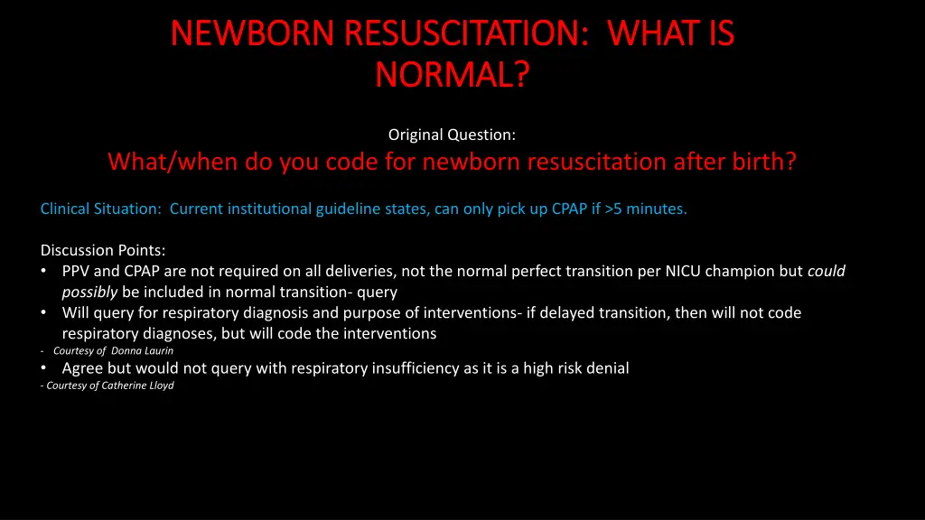 newborn resuscitation what is newborn