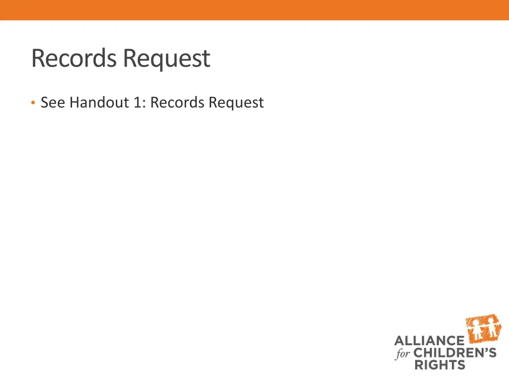 records request