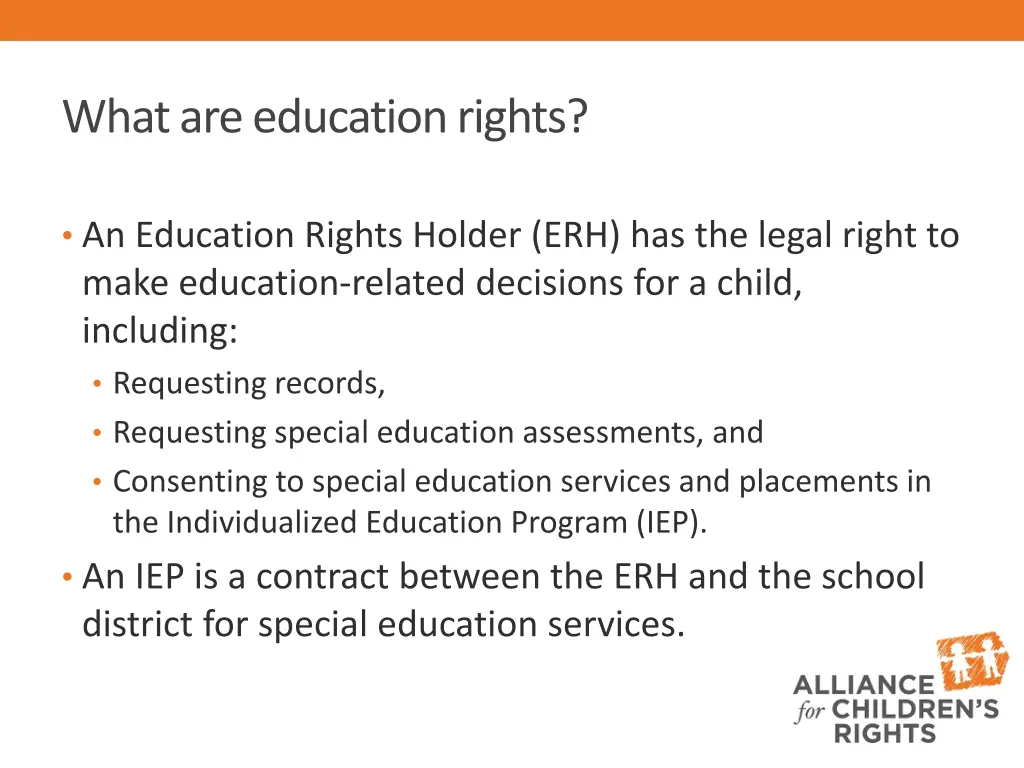 what are education rights