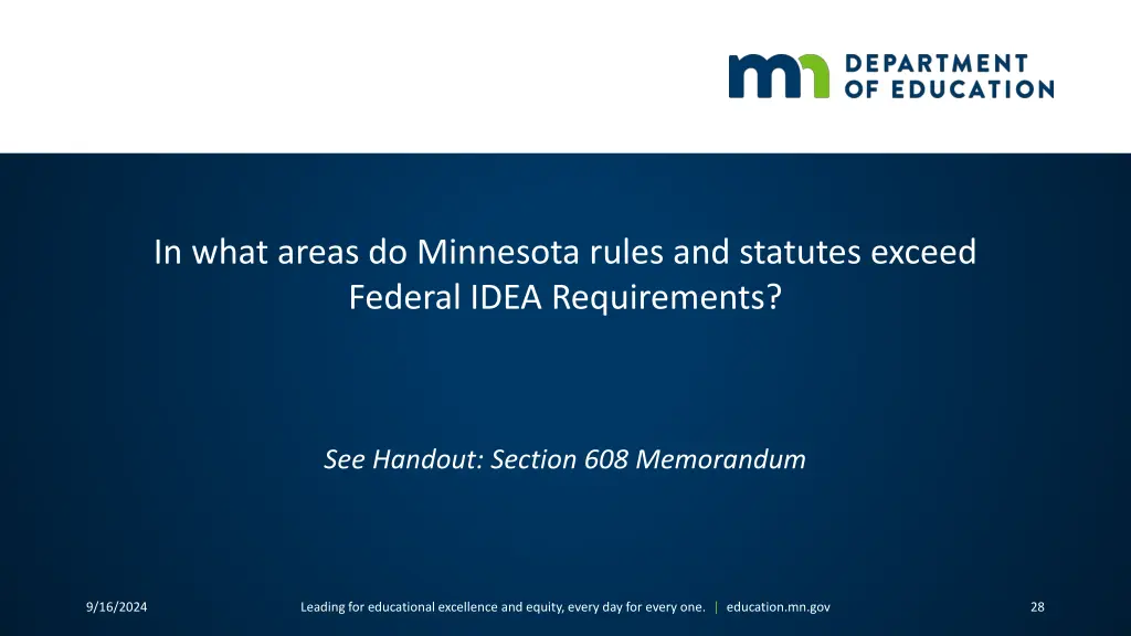 in what areas do minnesota rules and statutes