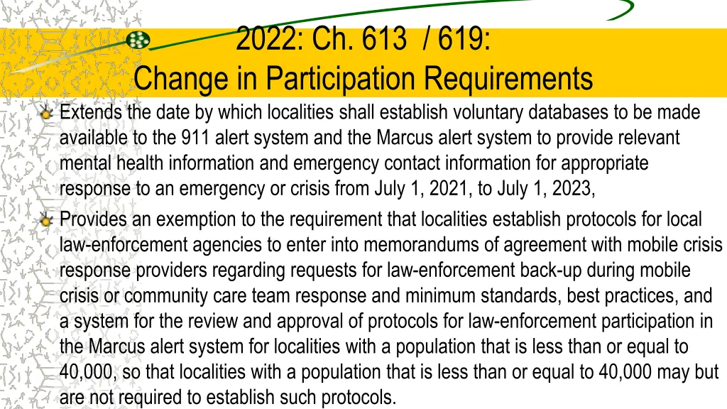 2022 ch 613 619 change in participation