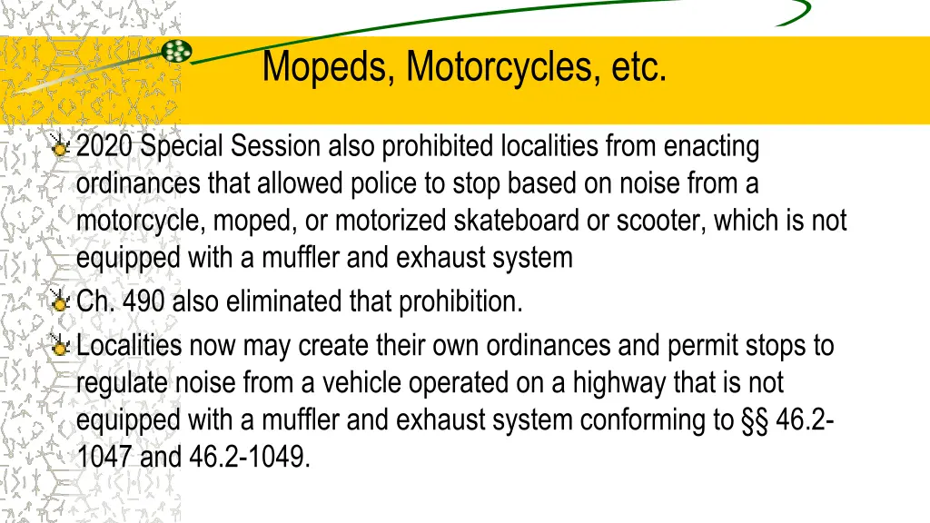 mopeds motorcycles etc