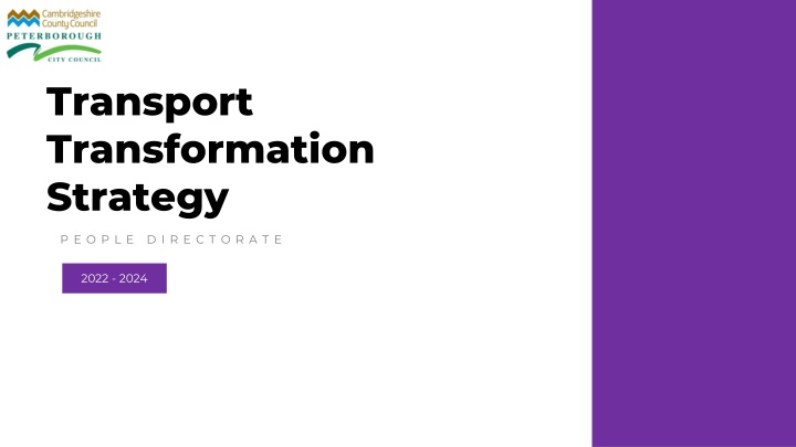 transport transformation strategy