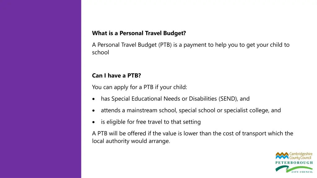 what is a personal travel budget