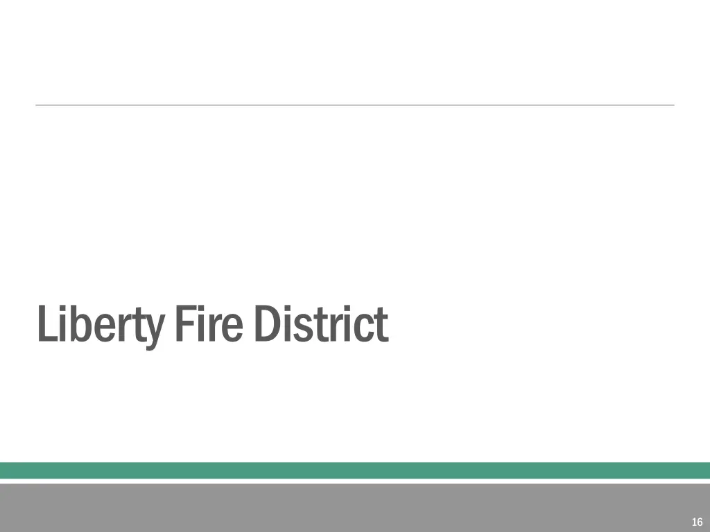 liberty fire district