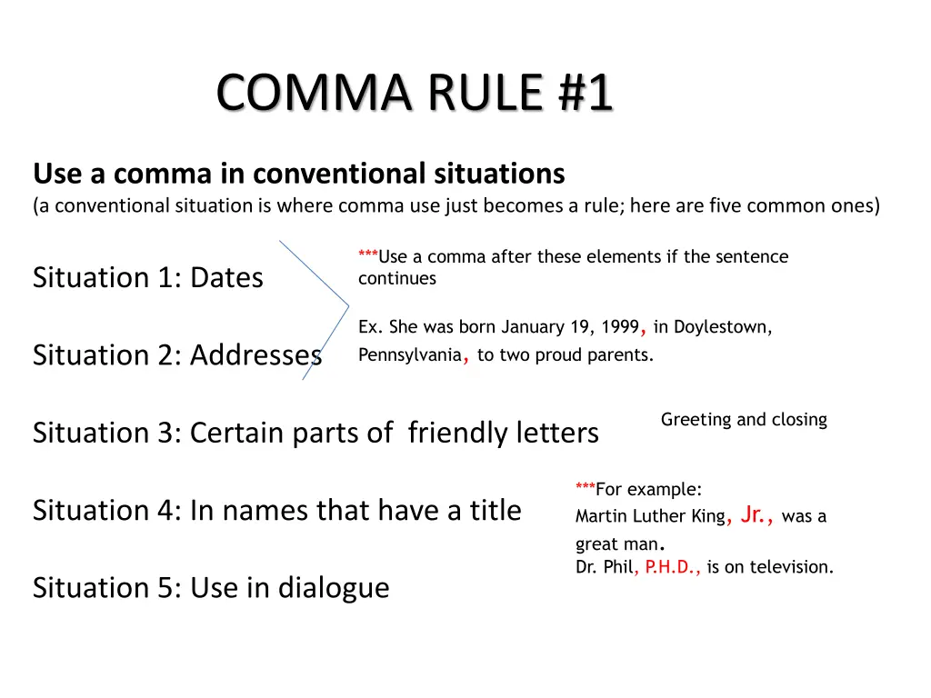 comma rule 1