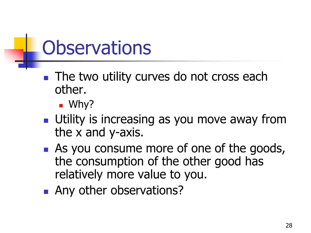 observations