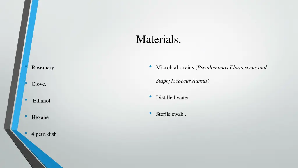 materials