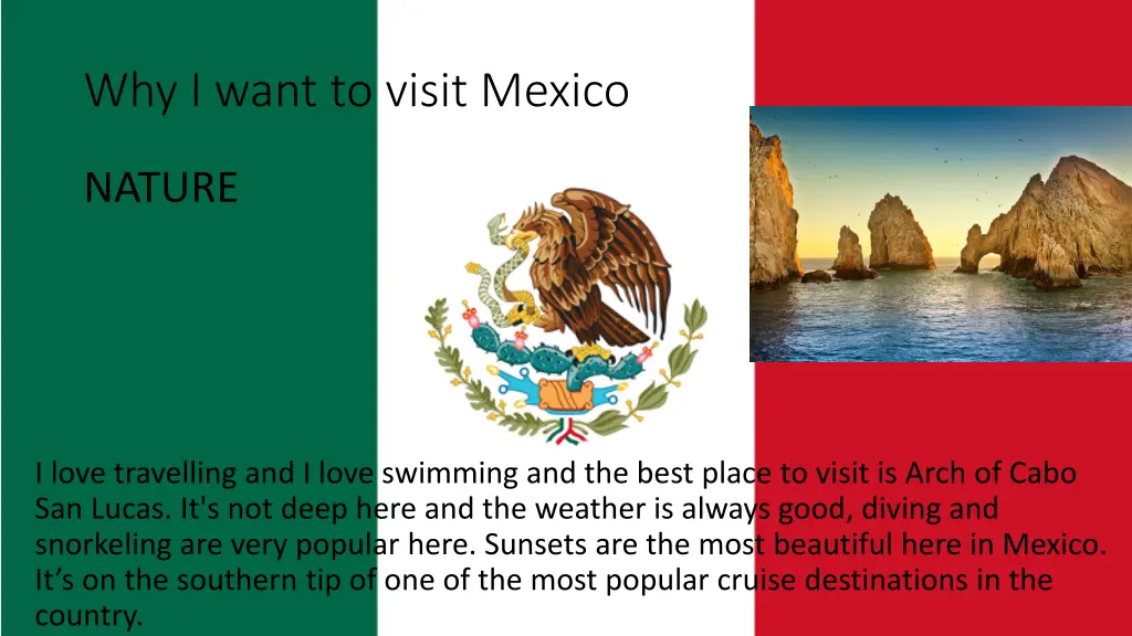 why i want to visit mexico