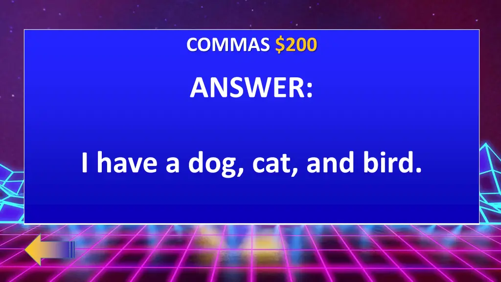 commas 200 1