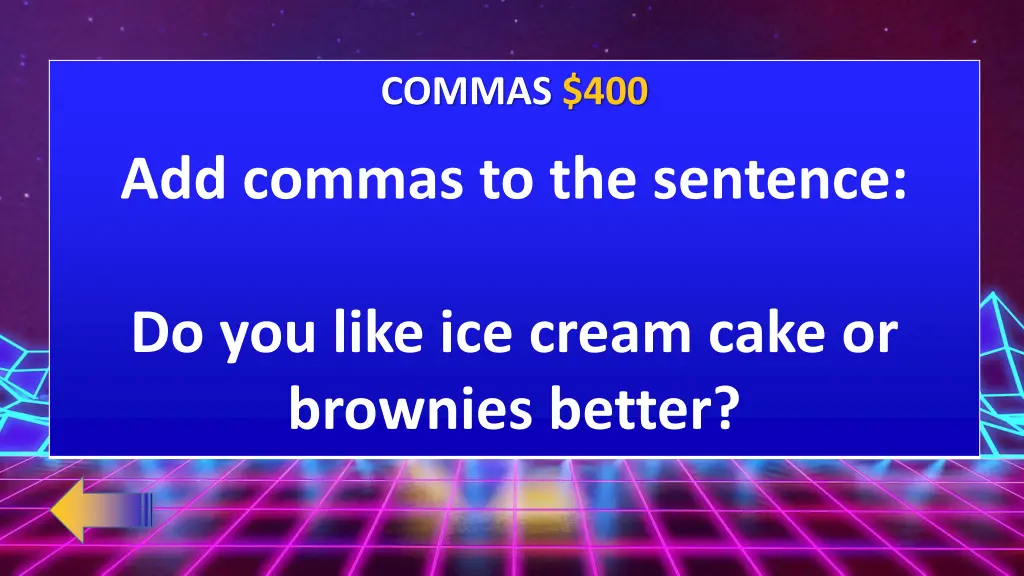 commas 400