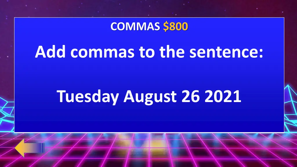 commas 800