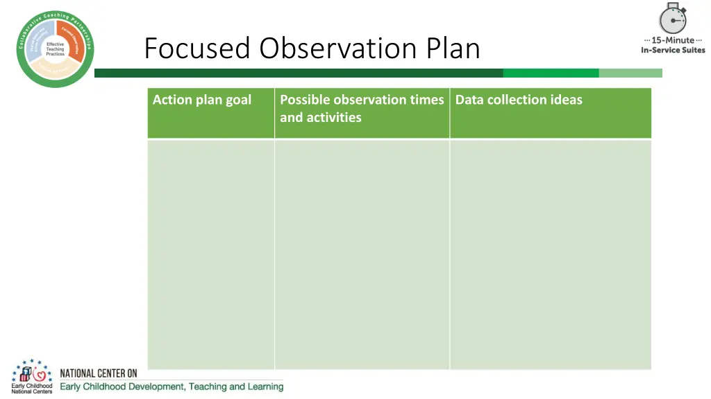 focused observation plan 1