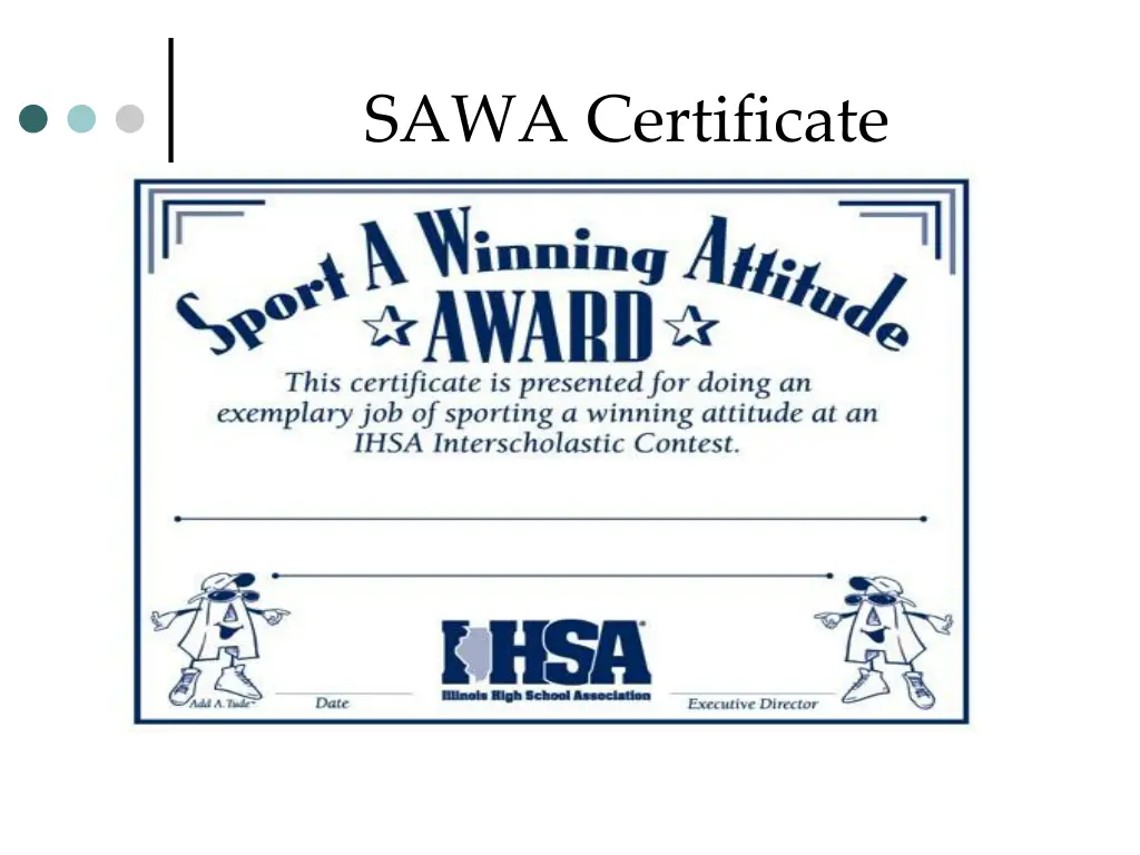 sawa certificate 1