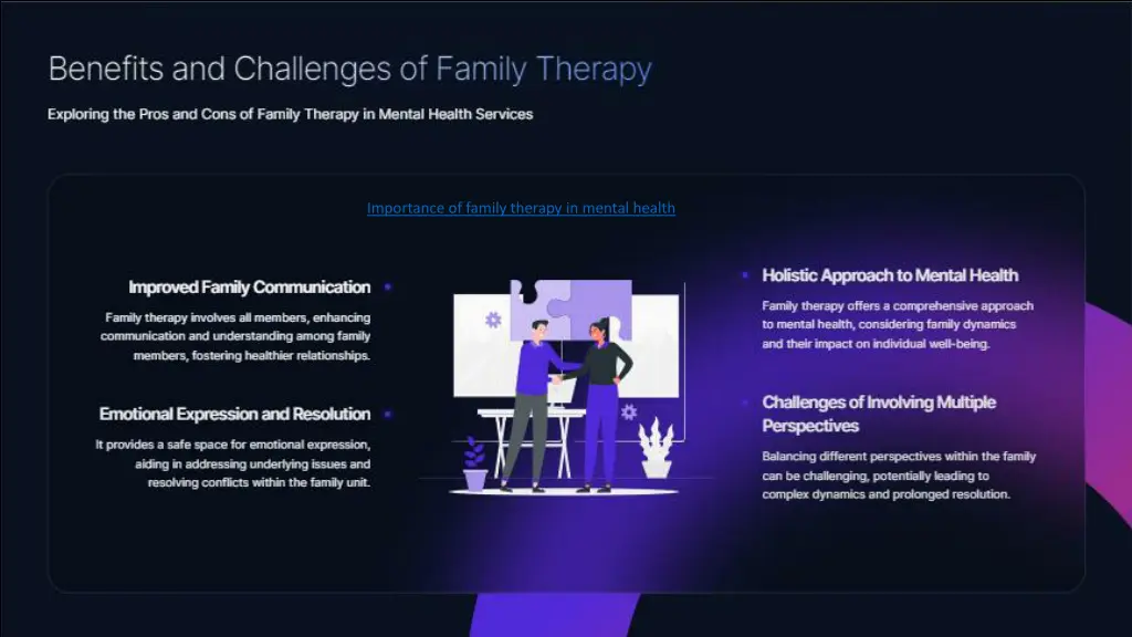 importance of family therapy in mental health