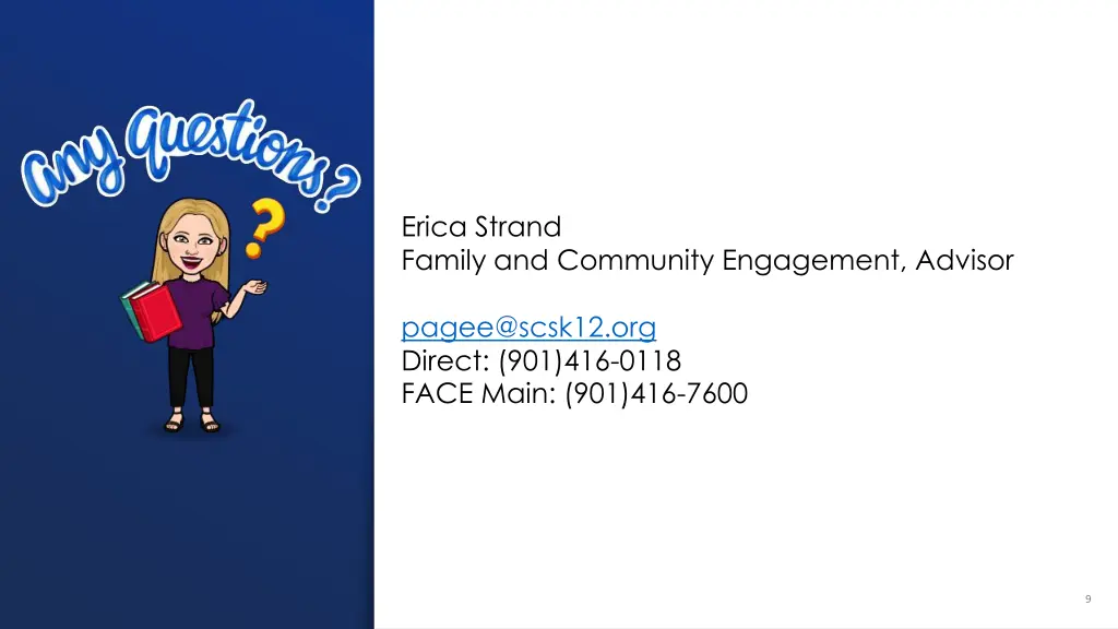 erica strand family and community engagement