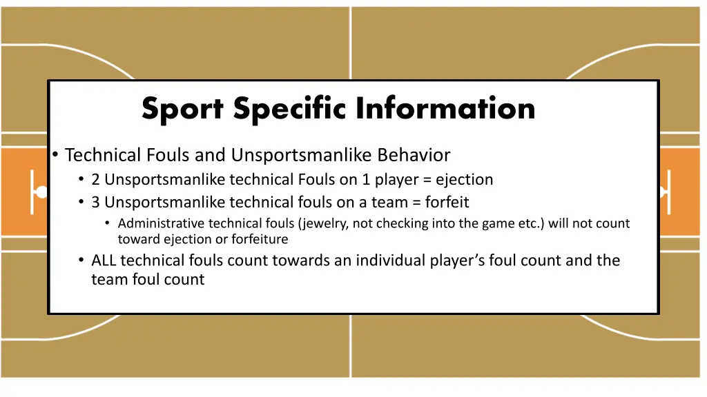 sport specific information 3