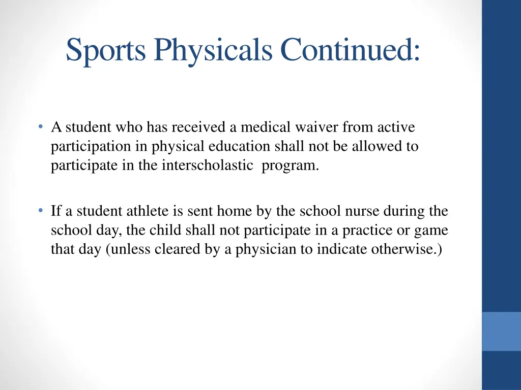 sports physicals continued 1