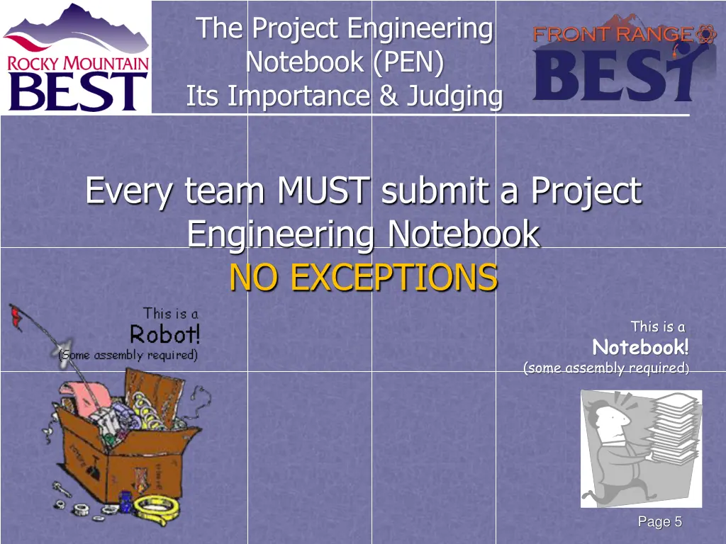 the project engineering notebook