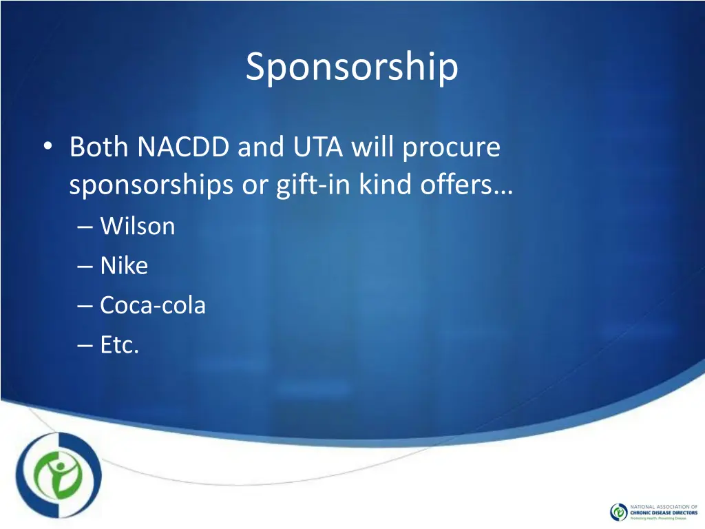 sponsorship