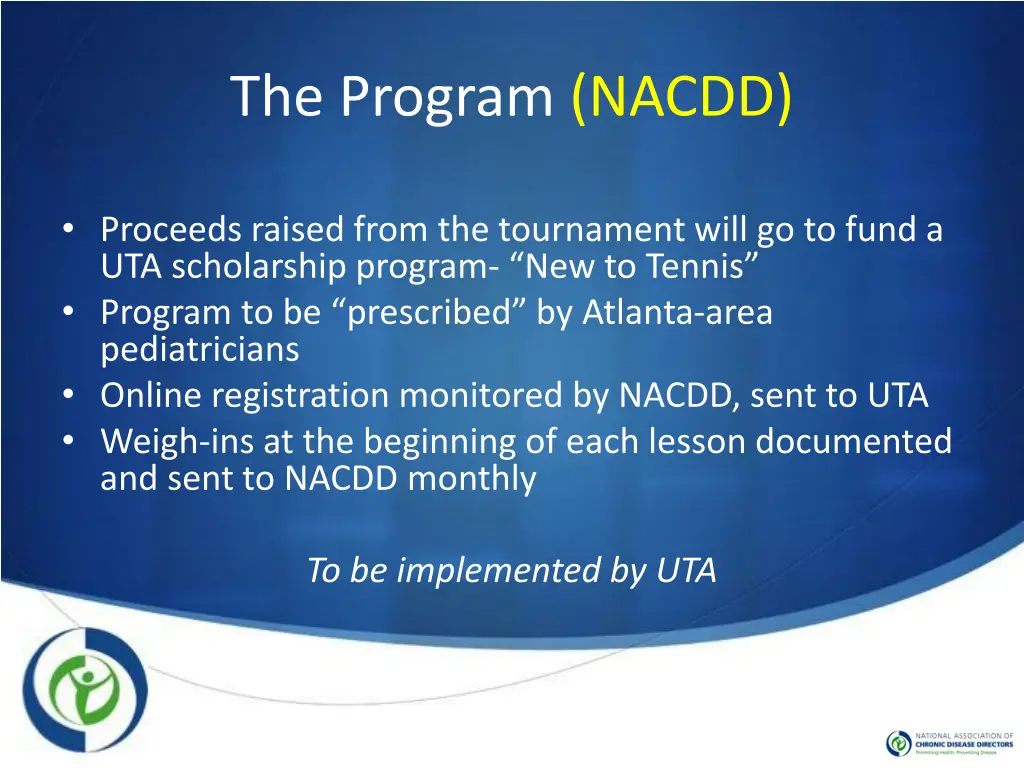 the program nacdd