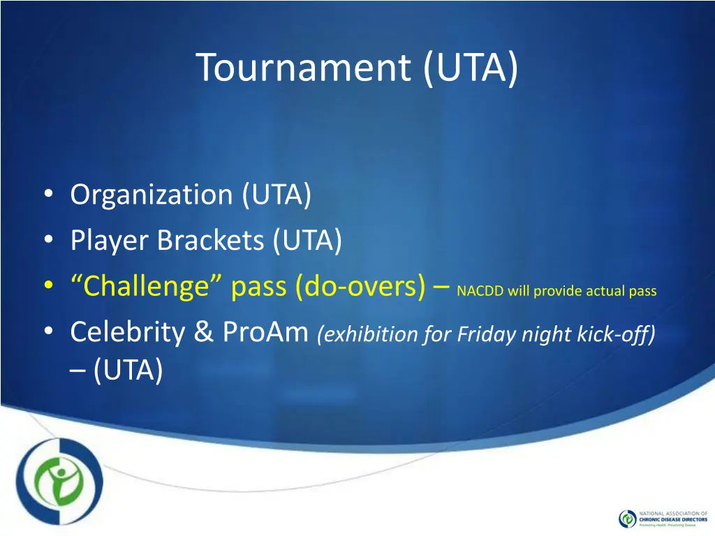 tournament uta