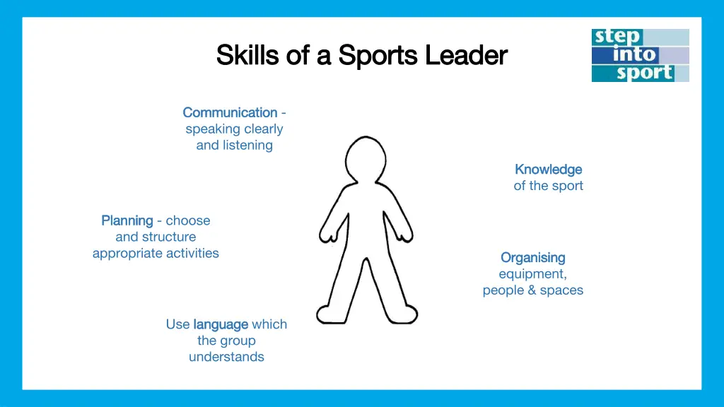 skills of a sports leader skills of a sports