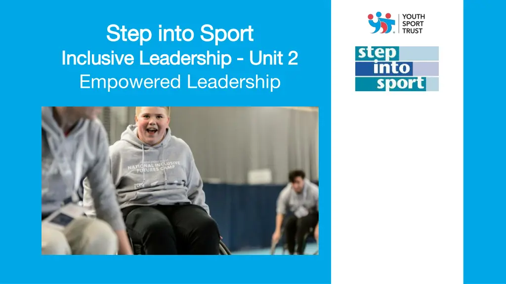 step into sport step into sport inclusive