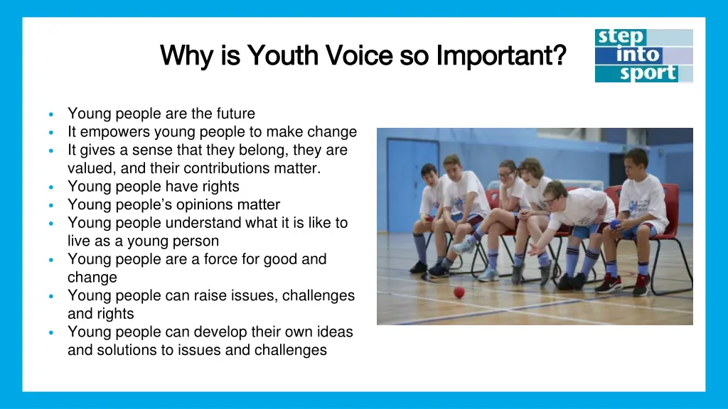 why is youth voice so important why is youth