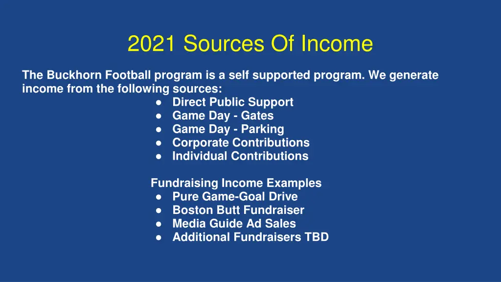 2021 sources of income