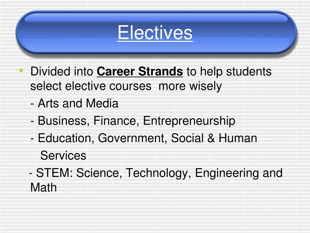 electives 5