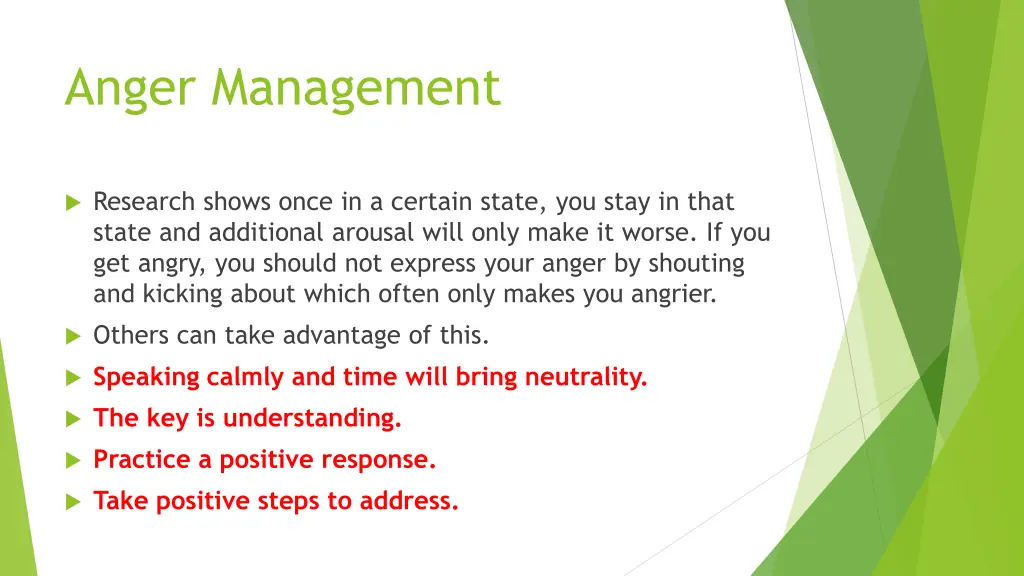 anger management 1