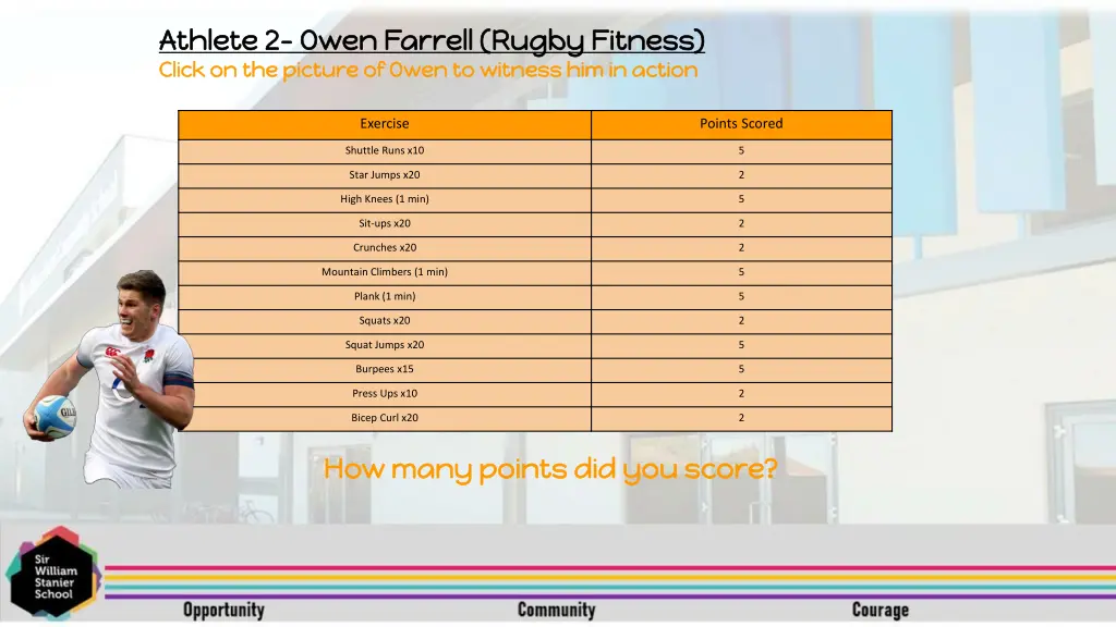 athlete 2 athlete 2 owen farrell rugby fitness