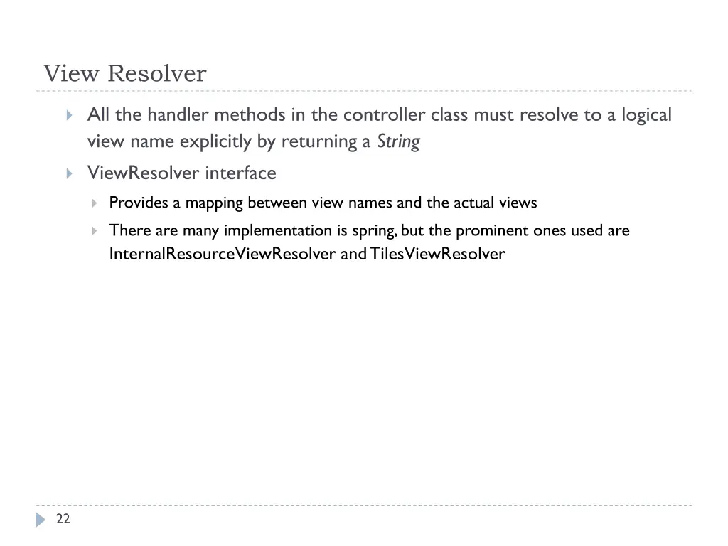 view resolver