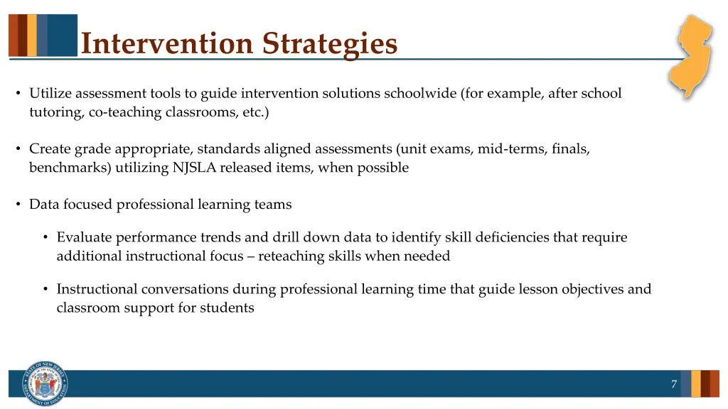 intervention strategies