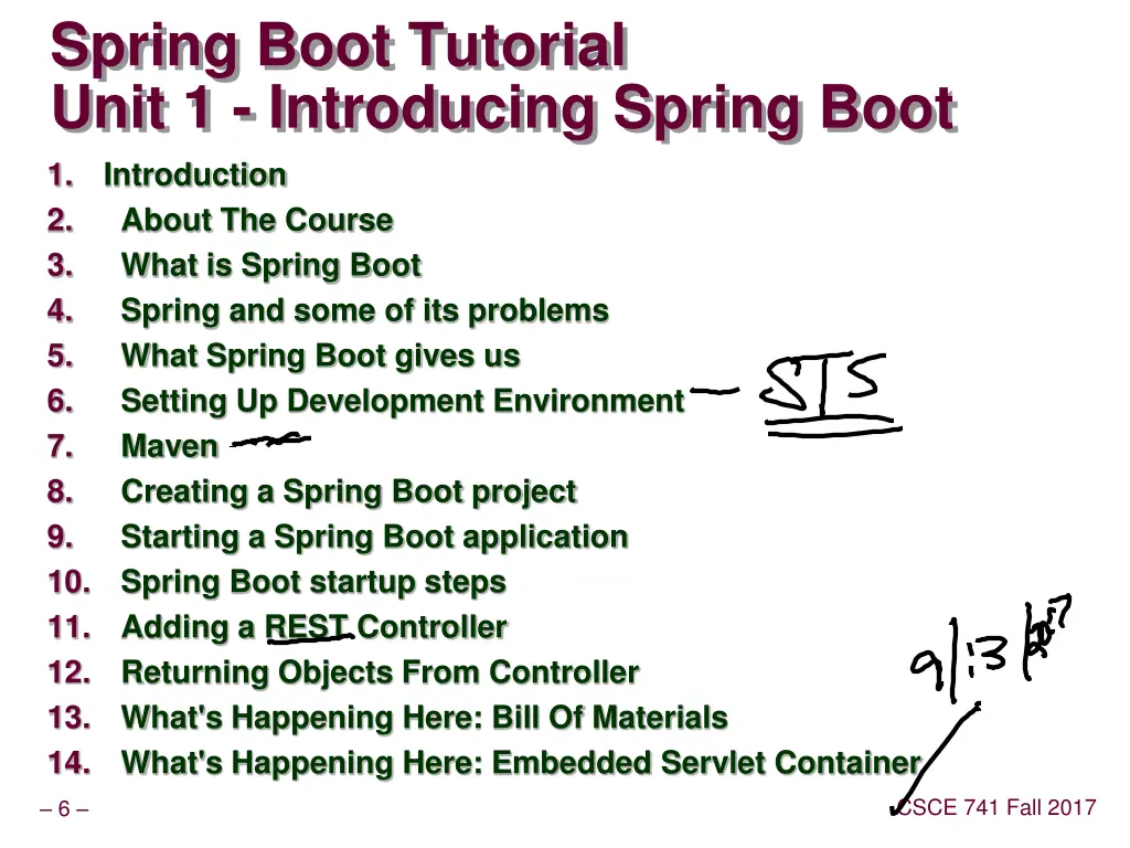 spring boot tutorial unit 1 introducing spring