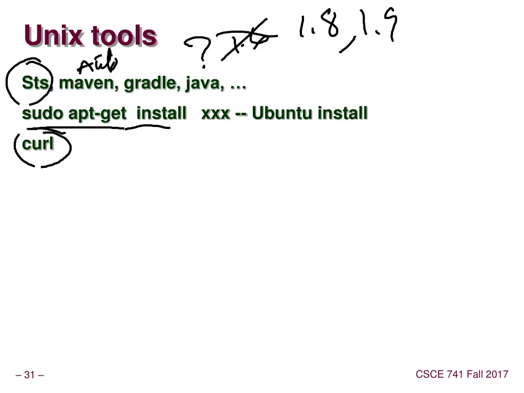 unix tools