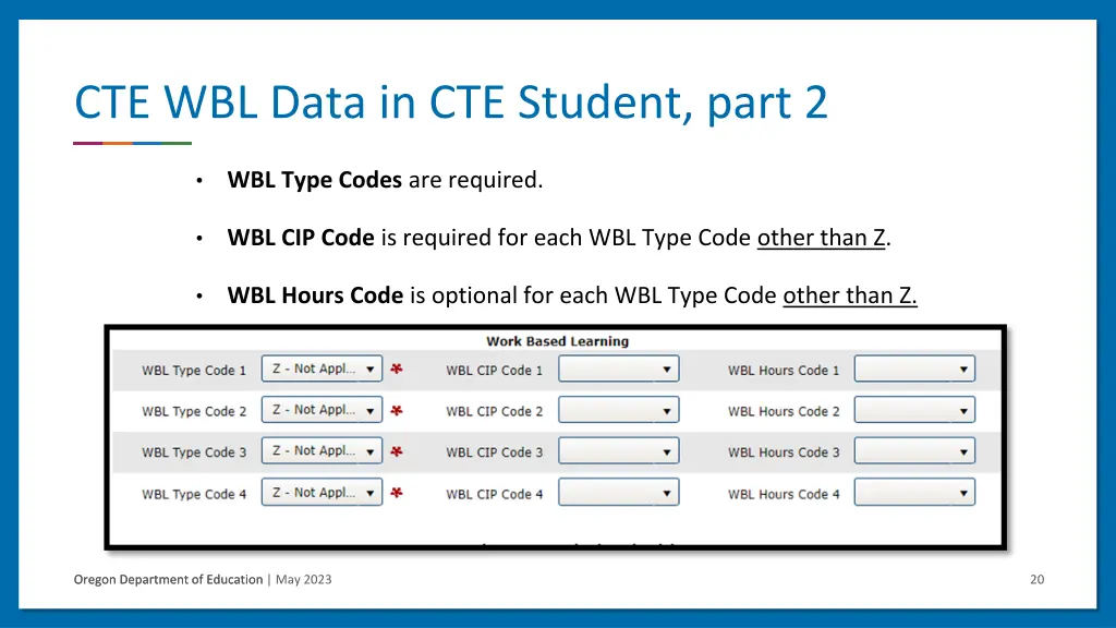 cte wbl data in cte student part 2