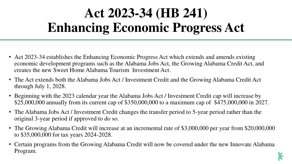 act 2023 34 hb 241 enhancing economic progress act