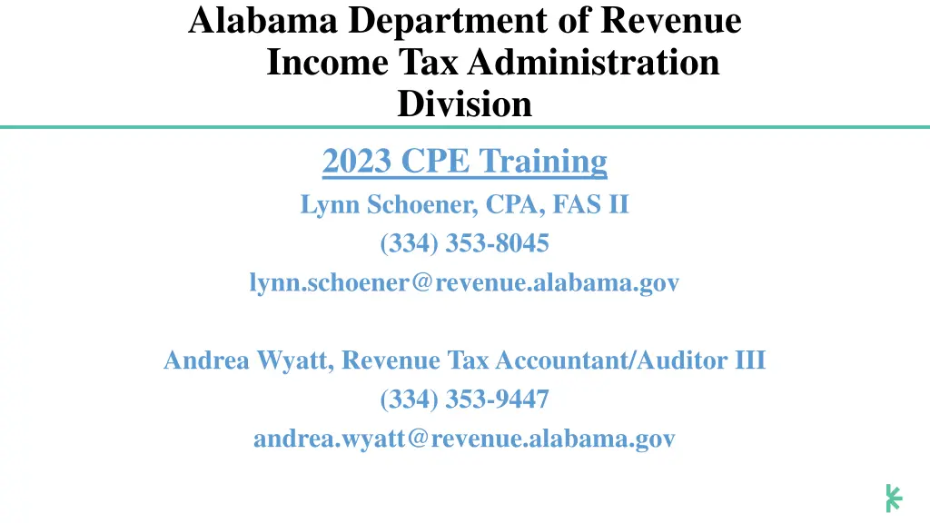 alabama department of revenue income 1