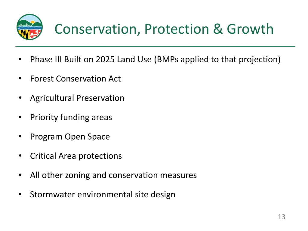 conservation protection growth