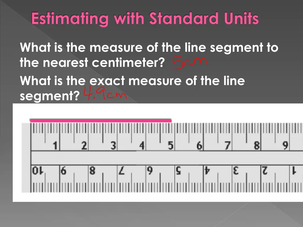 estimating with standard units