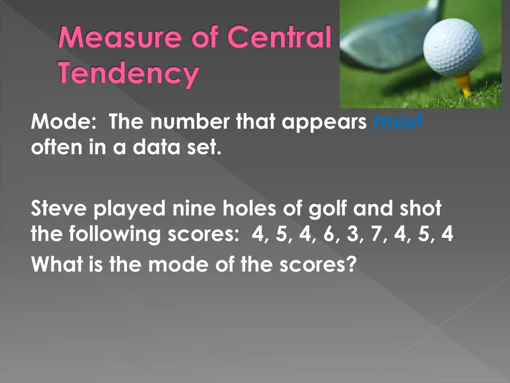 measure of central tendency 2