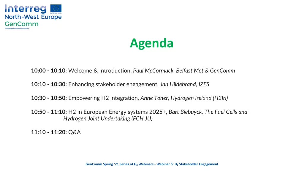 agenda