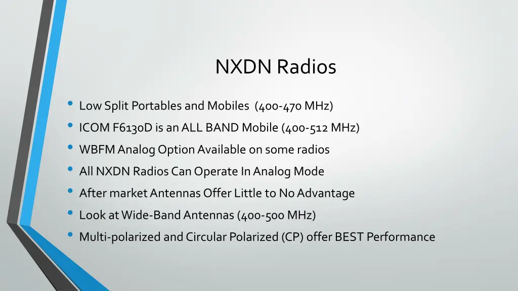 nxdn radios 2